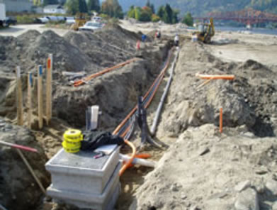 Vacuum excavation to identify utilities